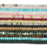 5x2mm Tiger Eye Agate Jade Quartz Round Beads