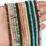 5x2mm Tiger Eye Agate Jade Quartz Round Beads