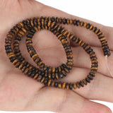 5x2mm Tiger Eye Agate Jade Quartz Round Beads