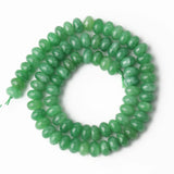 Natural Green Jades Stone 5x8mm Spacer Beads for Jewelry Making