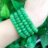 Natural Green Jades Stone 5x8mm Spacer Beads for Jewelry Making