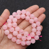 Natural Rose Crystal Loose Beads For DIY Jewelry