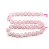 Natural Rose Crystal Loose Beads For DIY Jewelry