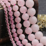 Natural Rose Crystal Loose Beads For DIY Jewelry