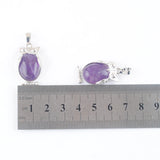 Rose Quartz Agate Stone Tiny Owl Pendants Reiki Lucky Animal Jewelry Necklaces