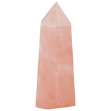 Rose Quartz Point Wand Reiki Healing Crystal Stone for Chakra Balancing