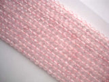 Rose Quartz Round 8mm Loose Beads Jewelry Making Bracelet DIY