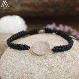 Amethyst Quartz Bracelet Women Boho Crystal Beads Friendship