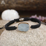 Amethyst Quartz Bracelet Women Boho Crystal Beads Friendship
