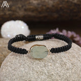 Amethyst Quartz Bracelet Women Boho Crystal Beads Friendship