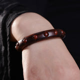 Rosewood Beads Couples Bracelet Wooden Rosary Ebony Bangle Jewelry