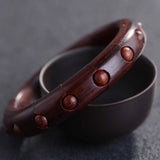 Rosewood Beads Couples Bracelet Wooden Rosary Ebony Bangle Jewelry