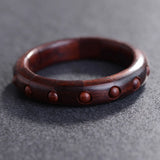 Rosewood Beads Couples Bracelet Wooden Rosary Ebony Bangle Jewelry