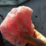 Natural Rough Rose Quartz Crystal, Raw Stone Specimen Reiki Healing