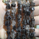 Smoky Quartz Stone Beads Loose Gravel Gemstone Spacer Beads for Jewelry Making