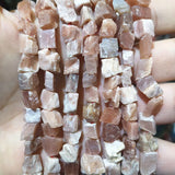 Natural Rough Stone Beads Gravel Gemstone Amethyst Lapis Lazuli Citrine 6-8MM