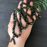 Tibetan Jade Medicine King Stone 108 Buddha Beads Bracelet