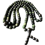 Tibetan Jade Medicine King Stone 108 Buddha Beads Bracelet