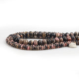 Natural Rhodonite Round Beads 4/6/8mm