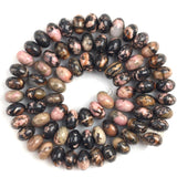 Natural Rhodonite Round Beads 4/6/8mm