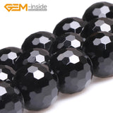 Faceted Agates Beads for Jewelry Making DIY Bracelets Wholesale
