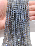 Labradorite Flash Stone Bead Spacer for Jewelry Making DIY Necklace Bracelet