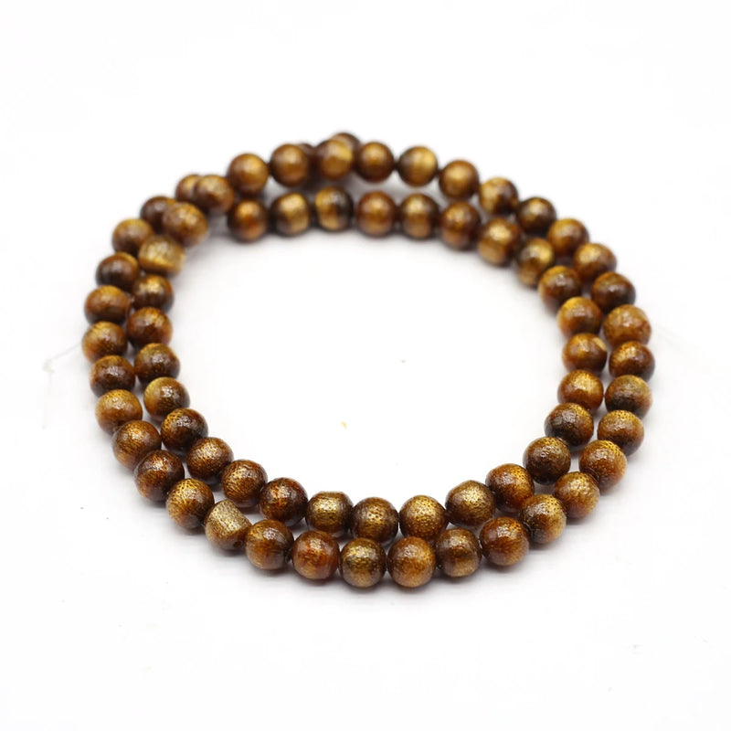Golden Round Beads Connecter For DIY Jewelry Making