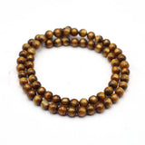 Golden Round Beads Connecter For DIY Jewelry Making