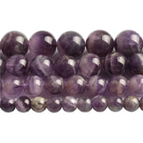 Purple Crystal Beads for Jewelry Making 15.5inch/strand Pick Size 8mm DIY Bracel