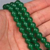 Green Jades Stone Beads Round Spacer 15'' 6 8 10mm