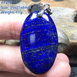 Royal Lapis Lazuli Silver Pendant Jewelry For Women Men