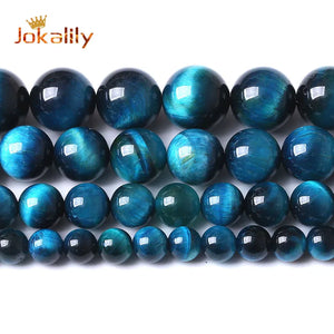 Tiger Eye Stone Beads Round Loose Beads DIY Bracelet Necklace 4-14mm