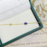 Natural Royal Sapphire Pigeon Blood Ruby Bracelet