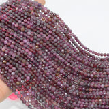 Natural Ruby Sri Lanka Round Beads 5mm