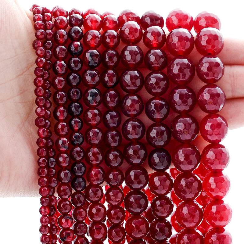 Natural Stone Bead Round Spacer Bead 4-12mm