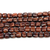 Rutilated Quartz Red Tiger Eye Beads 15'' Faceted Square DIY Loose Beads