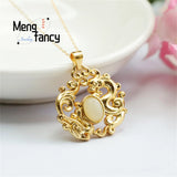 S925 Silver & Hotan Jade Dragon Phoenix Necklace Pendant