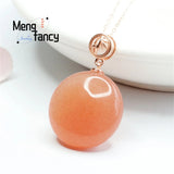S925 Silver Yanyuan Agate Wushi Necklace Women Fine Jewelry