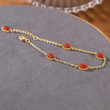 Natural S925 Sterling Silver Geometric Lady Bracelet