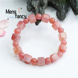 Agate Sugar Round Bead Bracelet Stylish Retro Women Fine Jewelry