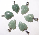 Sandstone Heart Pendant Sodalite Crystal Agates Epidote Pendants