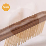 Natural Sandalwood Hair Comb Detangling Wide Tooth Comb