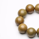 Natural Sandalwood Buddha Prayer Bracelet High Men's Large 29mm