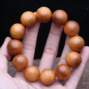 Sandalwood Rosary Bracelet 20mm Fragrant Beads