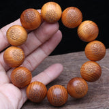 Sandalwood Rosary Bracelet 20mm Fragrant Beads
