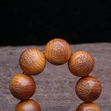 Sandalwood Rosary Bracelet 20mm Fragrant Beads