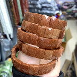 Natural Sandstone Bridge Bracelets for Women