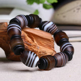 Sardonyx Stone Bracelet for Men Fine Carving Crystal Jewelry