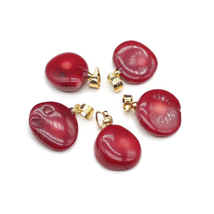 Sea Bamboo Coral Pendant for Jewelry Making
