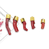 Natural Bamboo Coral Pendant for Jewelry Making Diy